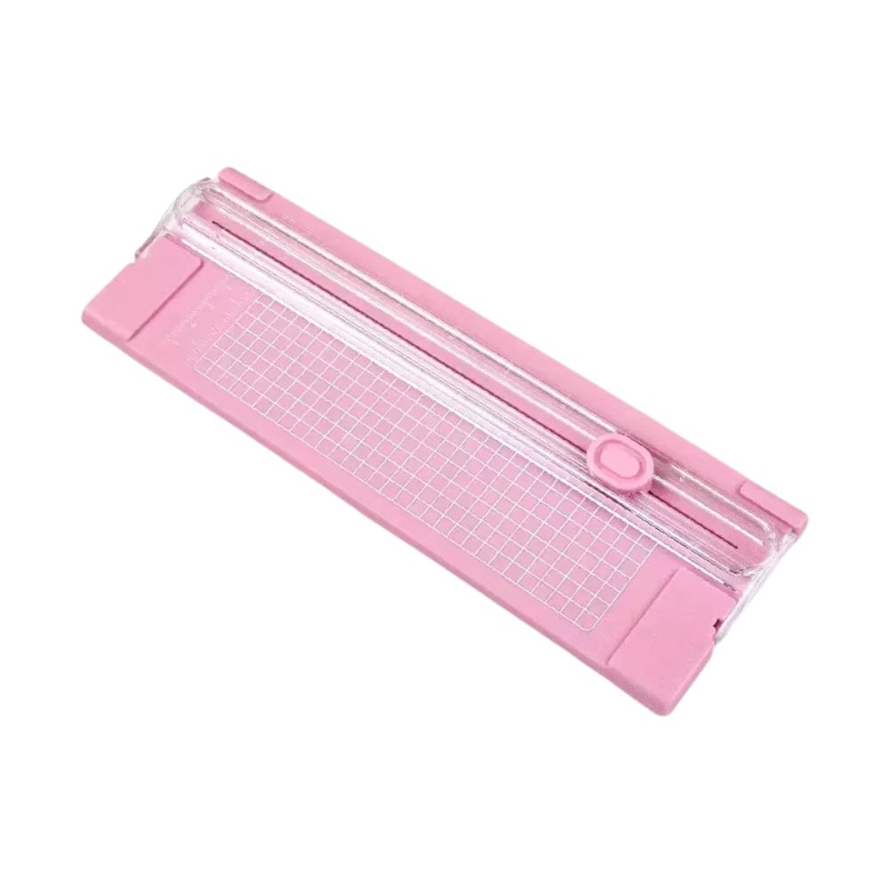 Massicot rose pour scrapbooking