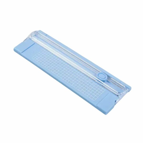 Massicot bleu pour scrapbooking