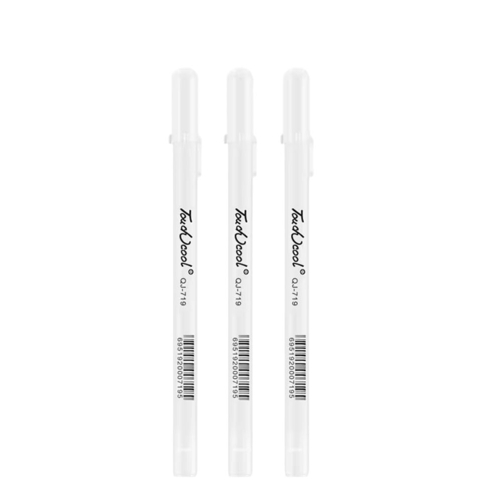 Stylo gel blanc pour scrapbooking – Image 6