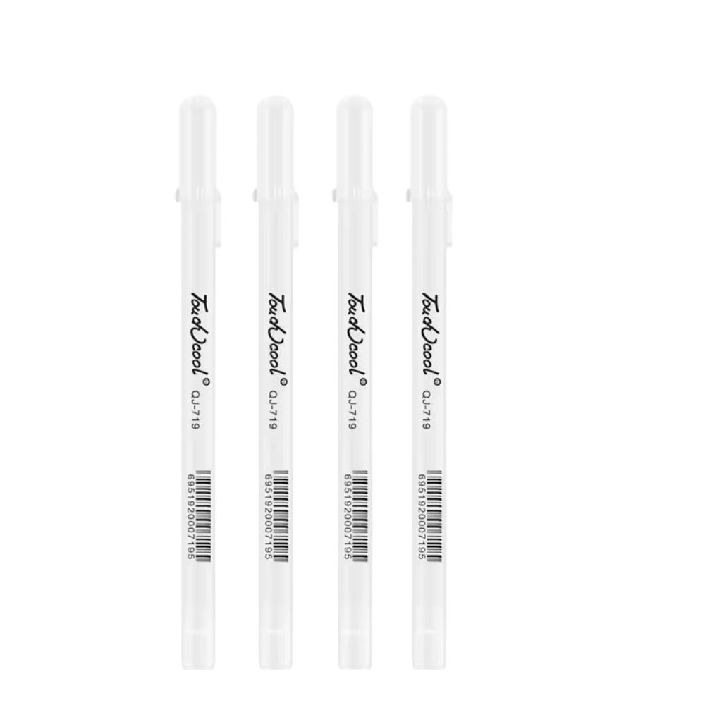 Stylo gel blanc pour scrapbooking – Image 5