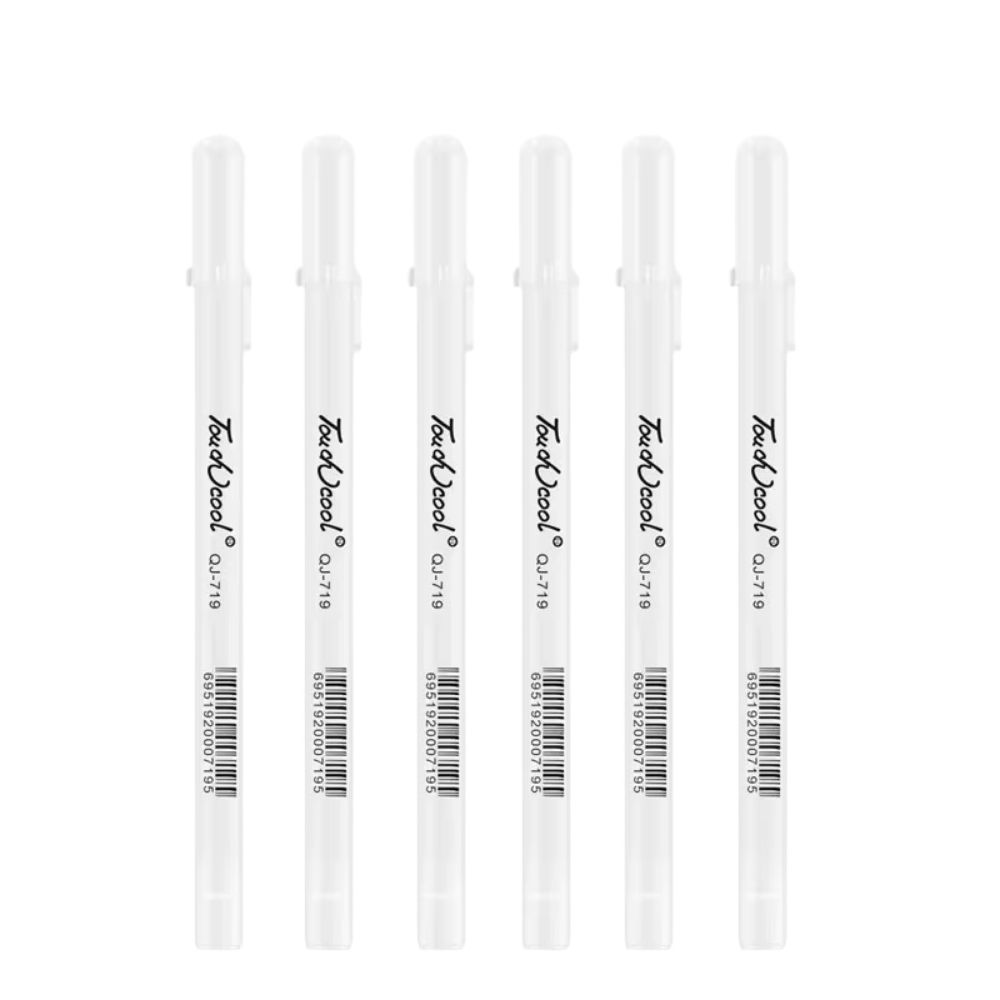 Stylo gel blanc pour scrapbooking – Image 3