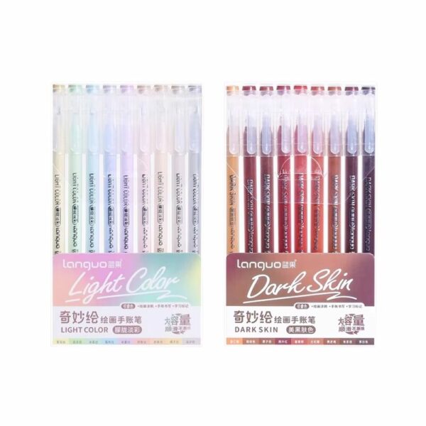 Lot de 18 stylos gel pastel pour scrapbooking