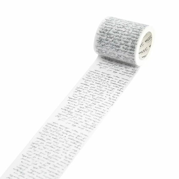 Ruban adhésif de scrapbooking lettres manuscrites anciennes