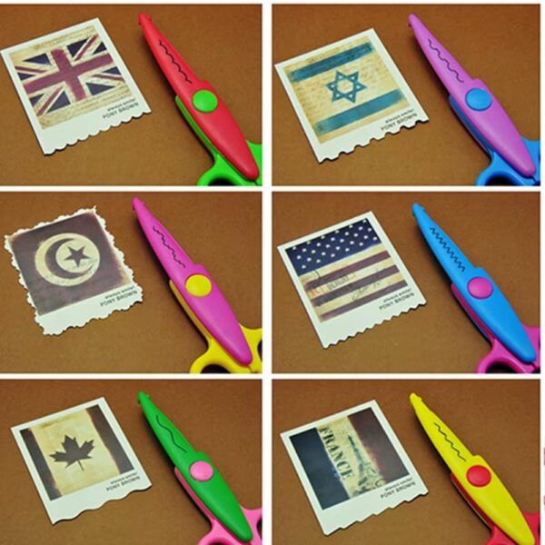 Ciseaux à motifs pour scrapbooking